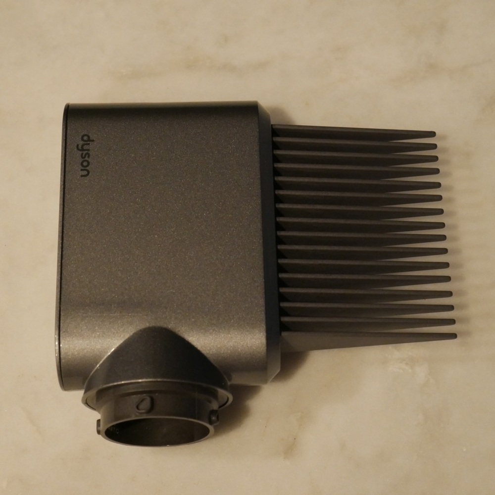 New Dyson Hair Dryer Attachment in Gray